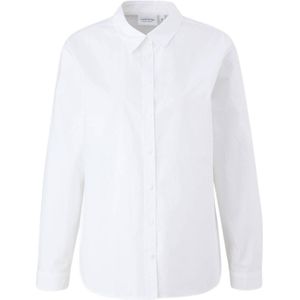 Blouse - Getailleerd - Lange Mouwen - Kunstwerk - Vouw