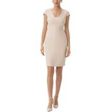 comma - Kokerjurk - Elegant - Met Kapmouwtjes - Getailleerd Silhouet