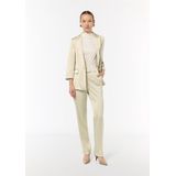 comma - Capri Broeken - Satijn - Regular Fit - 7/8 Lange Broek