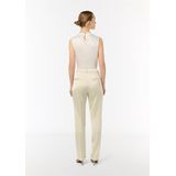 comma - Capri Broeken - Satijn - Regular Fit - 7/8 Lange Broek