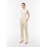 comma - Capri Broeken - Satijn - Regular Fit - 7/8 Lange Broek