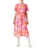 comma - Midi-jurk - Met All-over Print