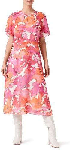 comma - Midi-jurk - Met All-over Print