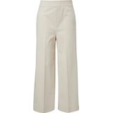 COMMA - Pantalon - Beige - Wide Leg - High Waist