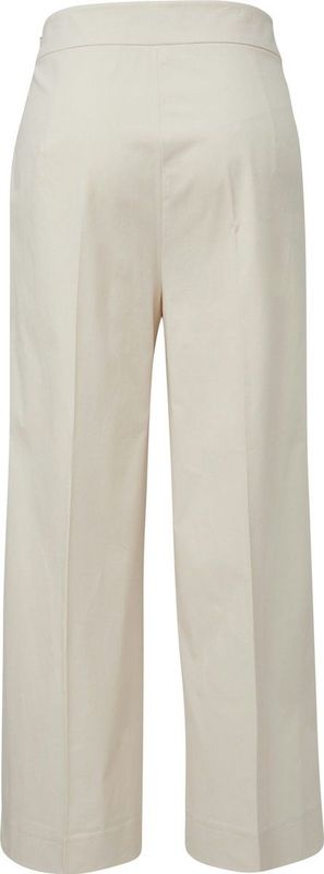 COMMA - Pantalon - Beige - Wide Leg - High Waist