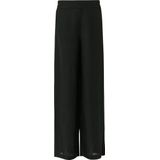 COMMA - Broek - Zwart - Wide Leg - Mid Waist - Gevoerde Zoom