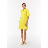 COMMA - Blousejurk - Citroengeel