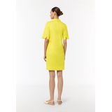COMMA - Blousejurk - Citroengeel