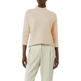 comma - Gebreide Trui - Fijngebreid - Opstaande Kraag - 3/4 Mouwen