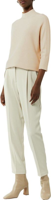 comma - Gebreide Trui - Fijngebreid - Opstaande Kraag - 3/4 Mouwen