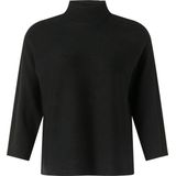 Gebreide Trui - Effen - Knitwear - Driekwart Mouw - Losse Pasvorm