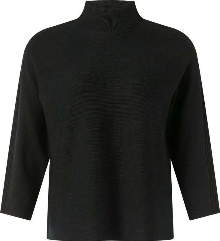 Gebreide Trui - Effen - Knitwear - Driekwart Mouw - Losse Pasvorm