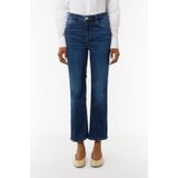 Comma Casual Identity - Slim Fit Jeans - Donkerblauw - Denim - 5-Pocket Model