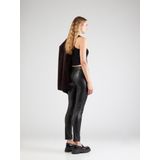 Capri Broek - Black - Imitatieleer - Slim Fit