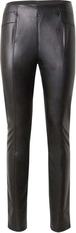 Capri Broek - Black - Imitatieleer - Slim Fit
