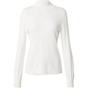 COMMA - Trui - Natuurwit - Col - Slanke Pasvorm - Lange Mouw