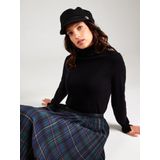 comma - Gebreide Pullover - Fijngebreid - Col - Lange Mouwen