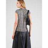 Blouse - Bruin/beige - Dierenprint - Zonder Capuchon