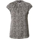 Blouse - Bruin/beige - Dierenprint - Zonder Capuchon