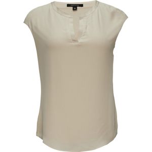 Beige Bikini - Zonder Capuchon - Patches - V-hals - Korte Mouwen