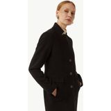 Comma - Jas - Zwart - Katoen