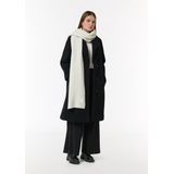 comma - Outdoor-Mantel - Pluche Teddystof - Lange Mouwen