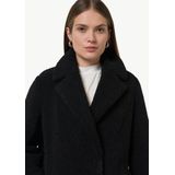 comma - Outdoor-Mantel - Pluche Teddystof - Lange Mouwen