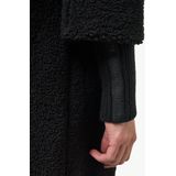 comma - Outdoor-Mantel - Pluche Teddystof - Lange Mouwen