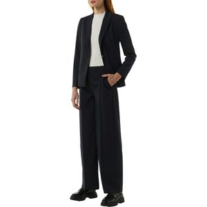 Pantalon - Krijtstrepen - Lang/maxi - Loosefit - High Waist