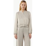 comma - Satijnen Blouson - 8024 - 44 - Licht Gevoerd