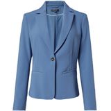 Comma Blazer - Korte - Blauw - Reverskraag