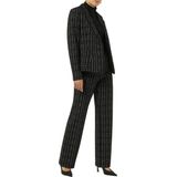 Harembroek - Grey-black - All-over Print - Normale Taillehoogte