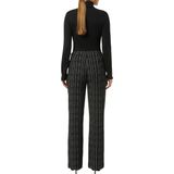 Harembroek - Grey-black - All-over Print - Normale Taillehoogte