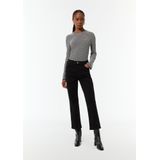 comma - T-Shirt - Lange Mouwen - Normale Pasvorm