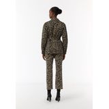 comma - Indoor-Jacke - Denim met Luipaardprint - Blazer