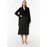 COMMA - Blouseshirt - Zwart - Viscose - Mouwloos, Gevoerde Zoom, Normale Pasvorm