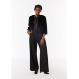 COMMA - Bolero - Zwart - Nepbont - Driekwart Mouw