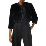 COMMA - Bolero - Zwart - Nepbont - Driekwart Mouw