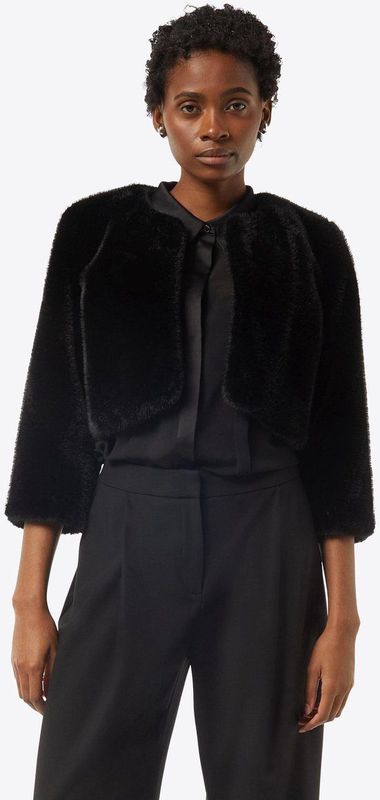 COMMA - Bolero - Zwart - Nepbont - Driekwart Mouw