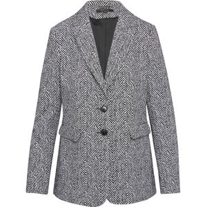 comma - Indoor-Blazer - Met Allover-patroon
