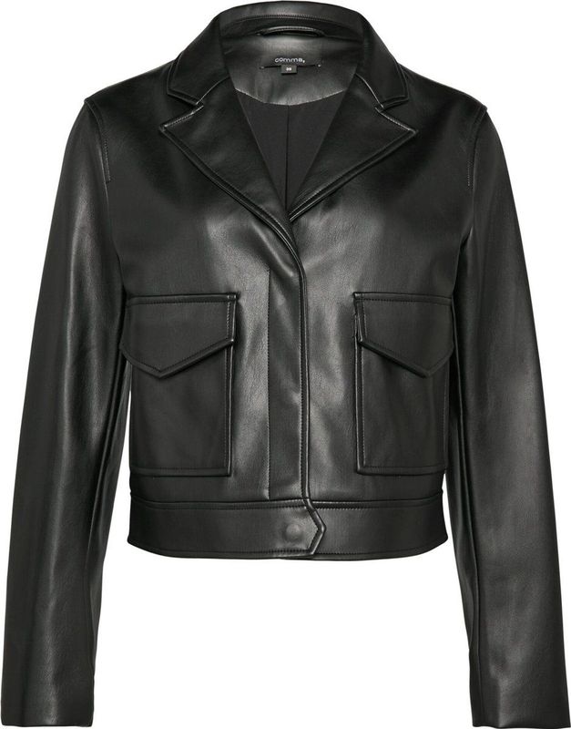 COMMA - Tussenjas - Zwart