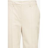 comma - Flared Broek - Lederlook - Middelhoge Taille - Enkellengte