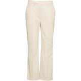 comma - Flared Broek - Lederlook - Middelhoge Taille - Enkellengte