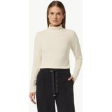 comma - T-Shirt - Slim-fit - Lange Mouwen