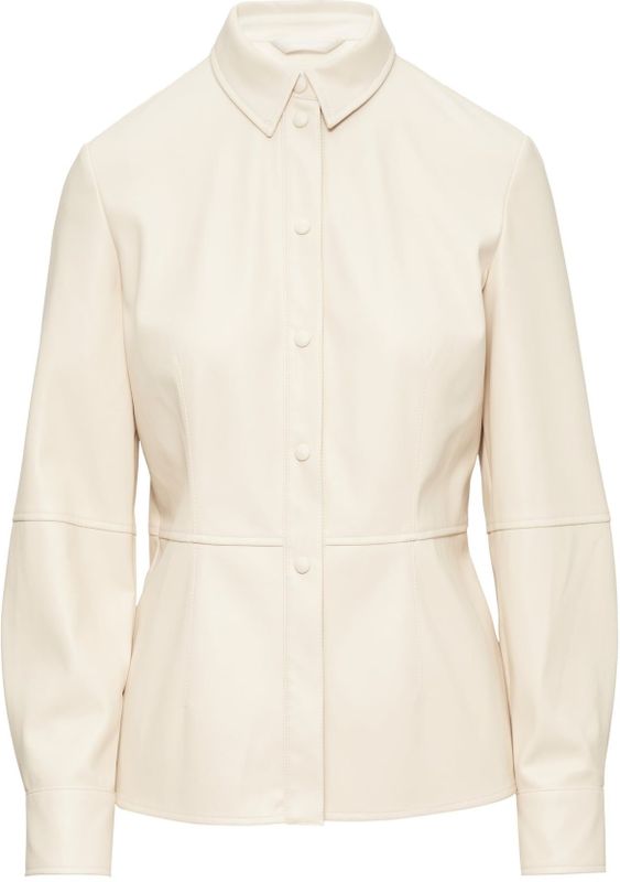 comma - Indoor-Jacke - Imitatieleer - Blazer