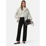 COMMA - Broek - Zwart - Gevoerde Zoom/Rand, Verborgen Rits, Zakken Aan De Zijkant