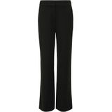 COMMA - Broek - Zwart - Gevoerde Zoom/Rand, Verborgen Rits, Zakken Aan De Zijkant