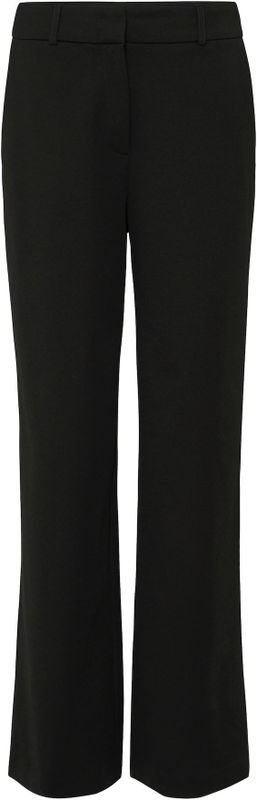 COMMA - Broek - Zwart - Gevoerde Zoom/Rand, Verborgen Rits, Zakken Aan De Zijkant