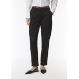 comma - Capri Broek - 7/8 - Slim Fit - Taps Toelopende Pijpen - Casual