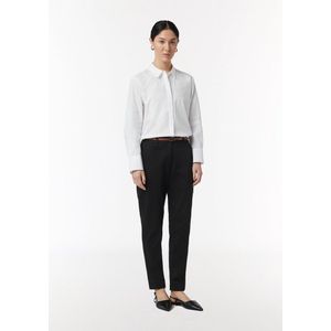 comma - Capri Broek - 7/8 - Slim Fit - Taps Toelopende Pijpen - Casual